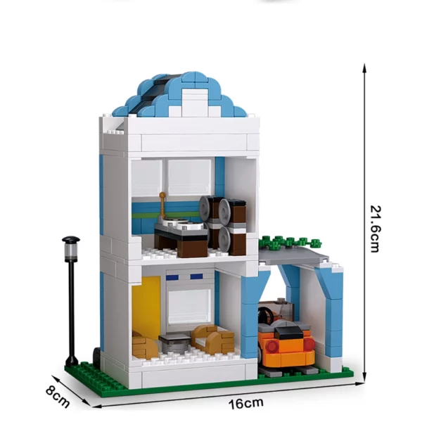 Sluban Town-Lemy & Queenies apartment (305Pcs)