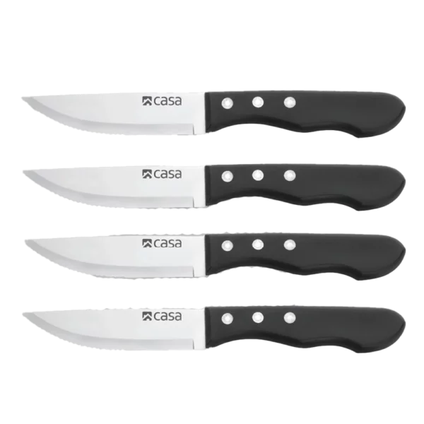 Casa 4Pc Steakhouse Knife Set - Lazio