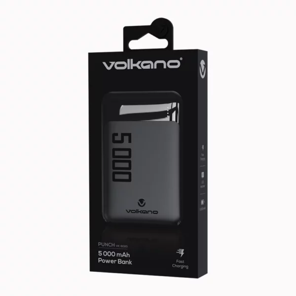 Volkano Punch PB 5000mAh VK-9020-BK