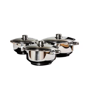 XCALIBUR 6 PIECE LINE CHEF COMPACT POT SET