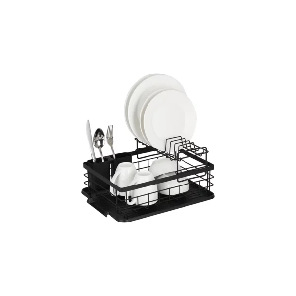 Casa Dish Drainer 2-Tier - Catania - Matt Black