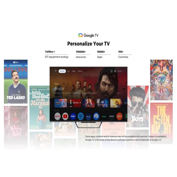 Skyworth 55 inch UHD Google LED TV Model: 55G6400G