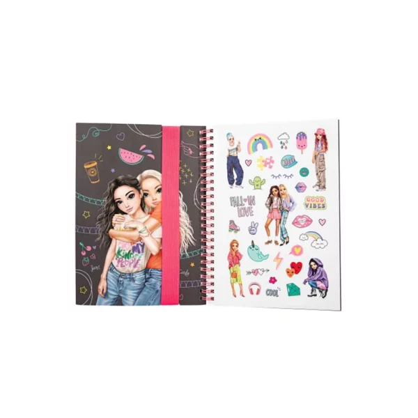 Top Model Neon Doodle Colouring Book Pen Set Top Model Neon Doodle Colouring Book Pen Set