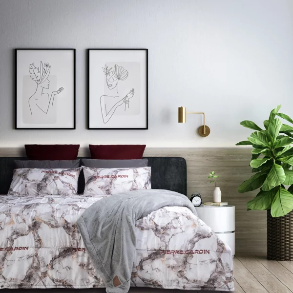 Pierre Cardin Marbling Comforter Set