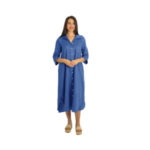 Slick Giselle Button Thru Dress