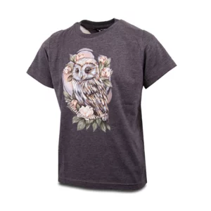 Wildebees Girls Barn Owl T-Shirt