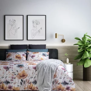 Haven & Earth Amanda Cotton Shapes Throw Pierre Cardin Tamzin Floral Comforter Set