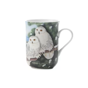 Maxwell & Williams Birds Of The World Mug Snowy Owls 300ml Maxwell & Williams Birds Of The World Mug Snowy Owls 300ml