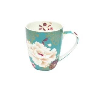 Maxwell & Williams Kimono Mug Teal 400ml Maxwell & Williams Kimono Mug Teal 400ml