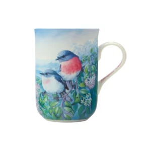Maxwell & Williams Birds Of Australia Mug Rose Robin 300ml Maxwell & Williams Birds Of Australia Mug Rose Robin 300ml