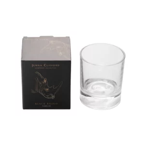 Jenna Clifford Frosted Rhino Whisky Glass