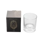 Jenna Clifford Frosted Lion Whisky Glass Jenna Clifford Frosted Lion Whisky Glass