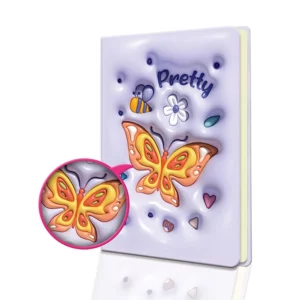 Trendy Mobile Pet Purple Notebook A5 Pretty Butterfly