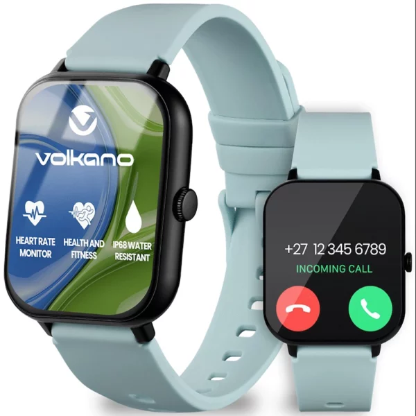 Volkano Chroma Series Smartwatch with Teal Strap