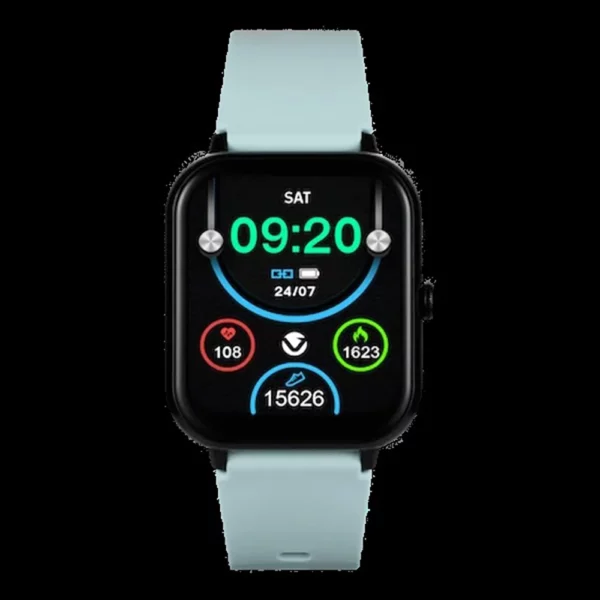 Volkano Chroma Series Smartwatch with Teal Strap