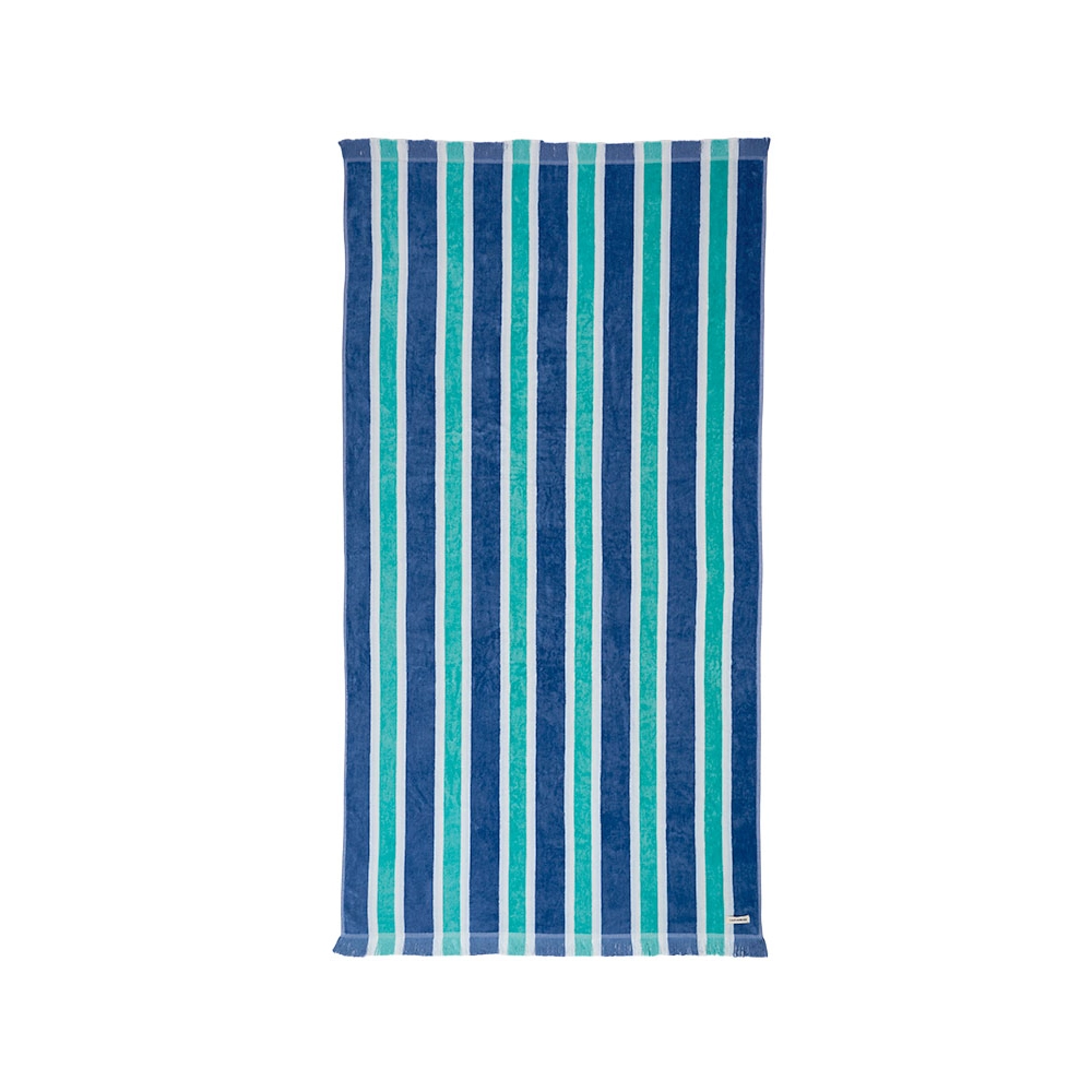 Linen House Brazil Beach Towel - Blue