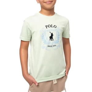 Polo Boys Cory Crested T-Shirt