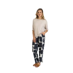 Pierre Cardin Noemie Colourblock Bag Slick Gabs Classic Pant