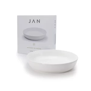 JAN Maison Blanche Low Bowl