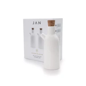 JAN Maison Blanche Oil & Vinegar Pourer Set of 2