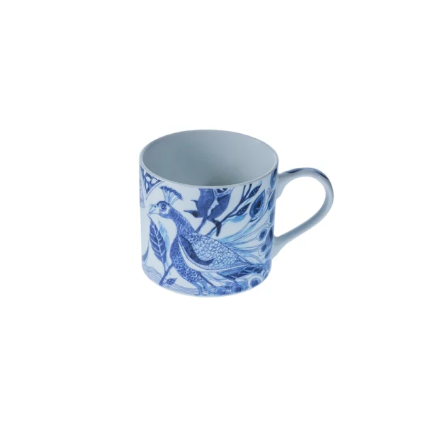 Jenna Clifford Peacock Sapphire Garden Mug