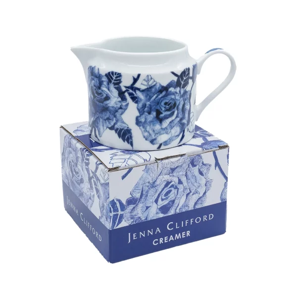 Jenna Clifford Peacock Sapphire Garden Creamer