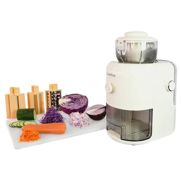 Feelive Vegetable Cutter 1.8L Food Pro FVC01W Feelive Vegetable Cutter 1.8L Food Pro FVC01W