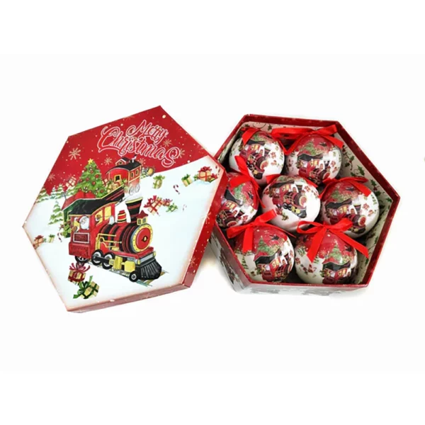 Train Paper Balls Box of 7 Train Paper Balls Box of 7