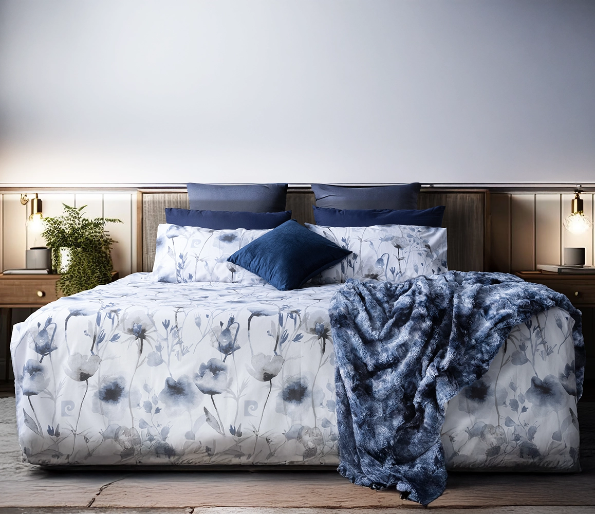 Pierre Cardin Cadence Floral Duvet Cover Set Pierre Cardin Cadence Floral Duvet Cover Set