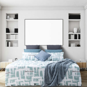 Pierre Cardin Geo Brushstroke Duvet Cover Set