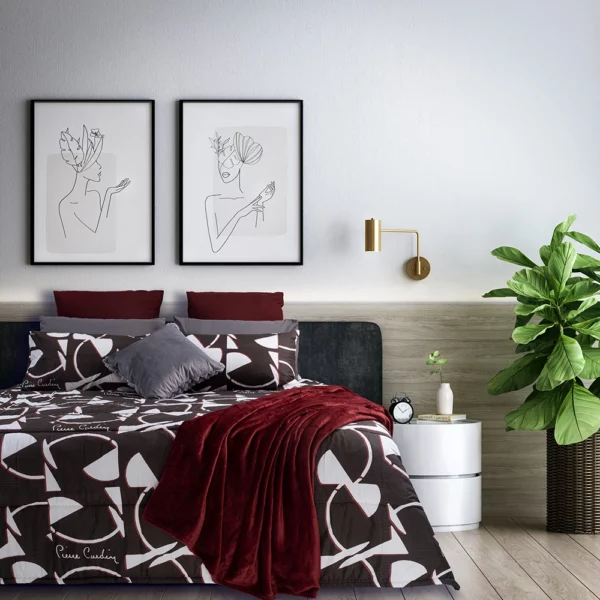 Pierre Cardin Lautaro Geo Comforter Set