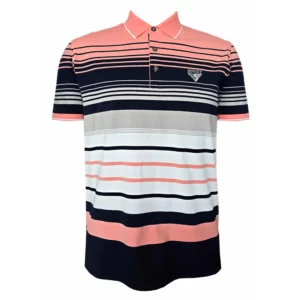 Soviet Anchor CNeck T-Shirt Soviet Aspra Yarn Dye Stripe Golfer