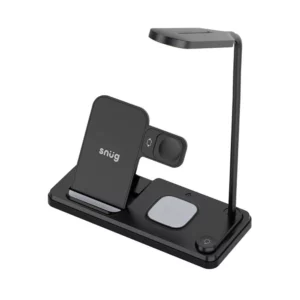 Snug Wireless 4-In-1 LED Lamp Charger 15W - Black