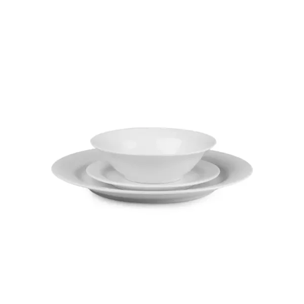 Arctic White Dinner Set, 12-Piece