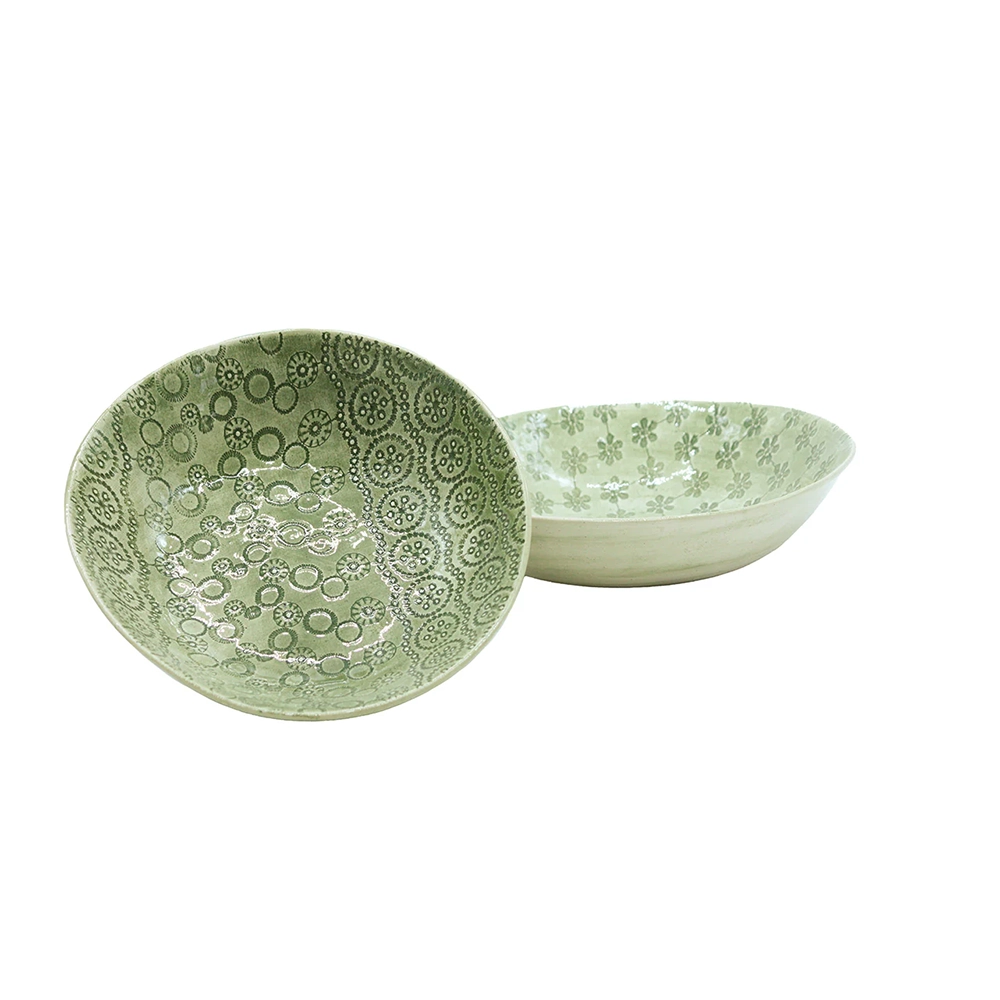 Wonkiware Small Spaghetti Bowl Mixed Patterns