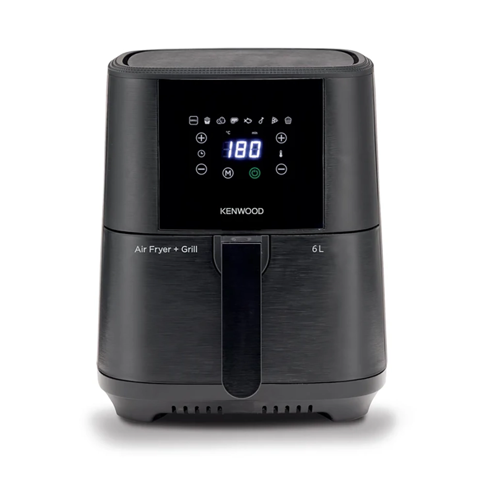 Kenwood 6lt Air Fryer with Grill Function - HFP60.000BK