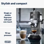 Delonghi - Dedica Style - Matt Black - EC685.BK