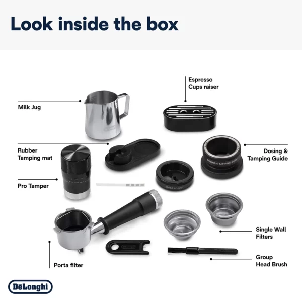 Delonghi - La Specialista Touch Manual Pump Espresso Machine - EC9455.M