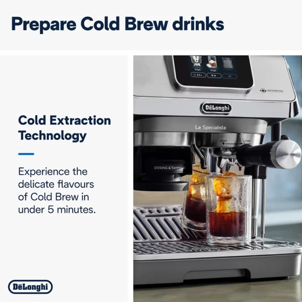 Delonghi - La Specialista Touch Manual Pump Espresso Machine - EC9455.M