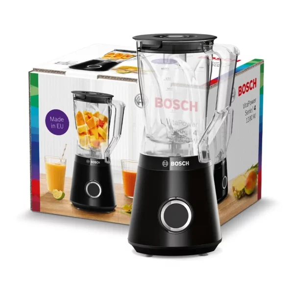 The Bosch MMB6141B powerful blender with durable Tritan jug. Perfect smoothies blended effortlessly with ProPerformance system.