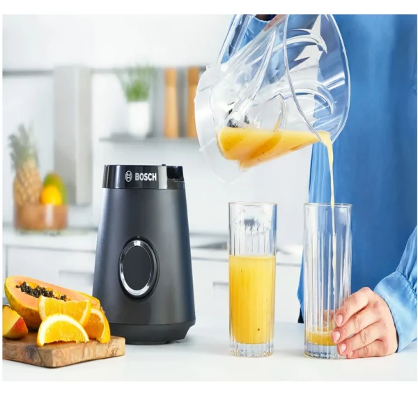 The Bosch MMB6141B powerful blender with durable Tritan jug. Perfect smoothies blended effortlessly with ProPerformance system.