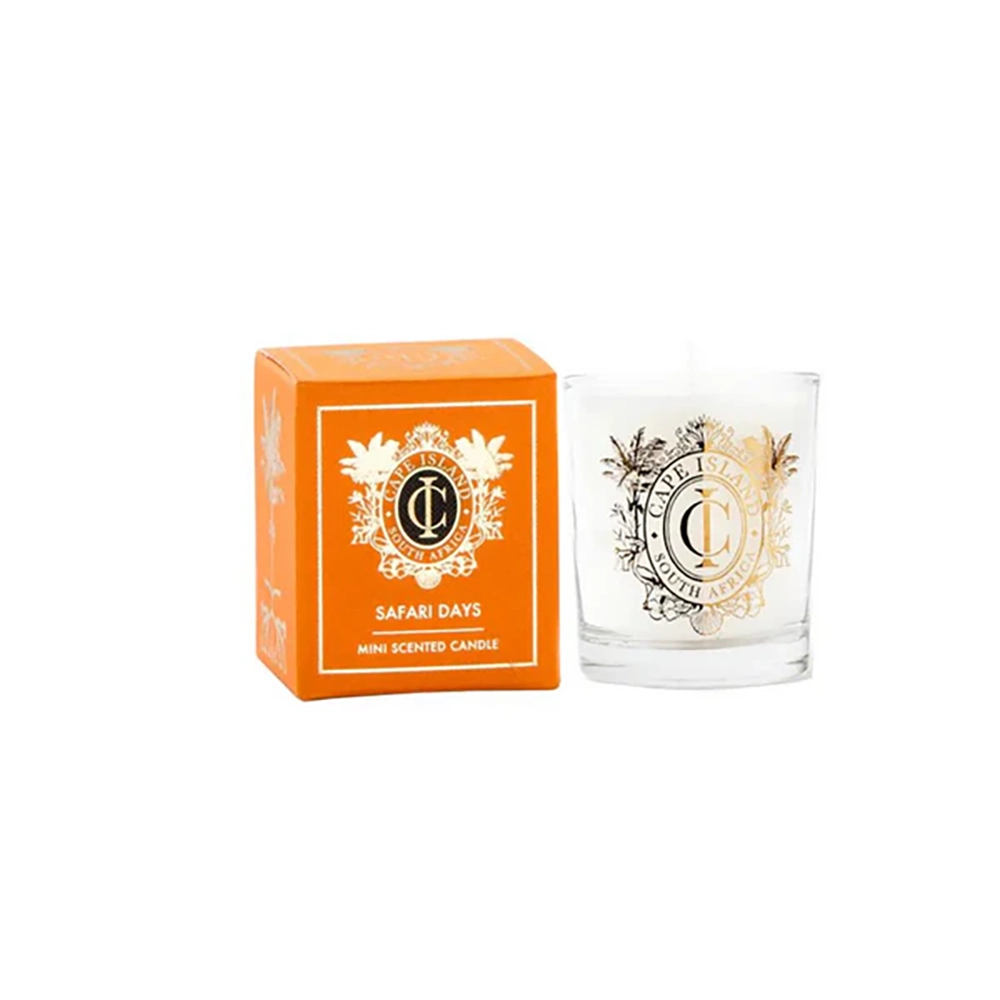 Cape Island Safari Days Mini Candle