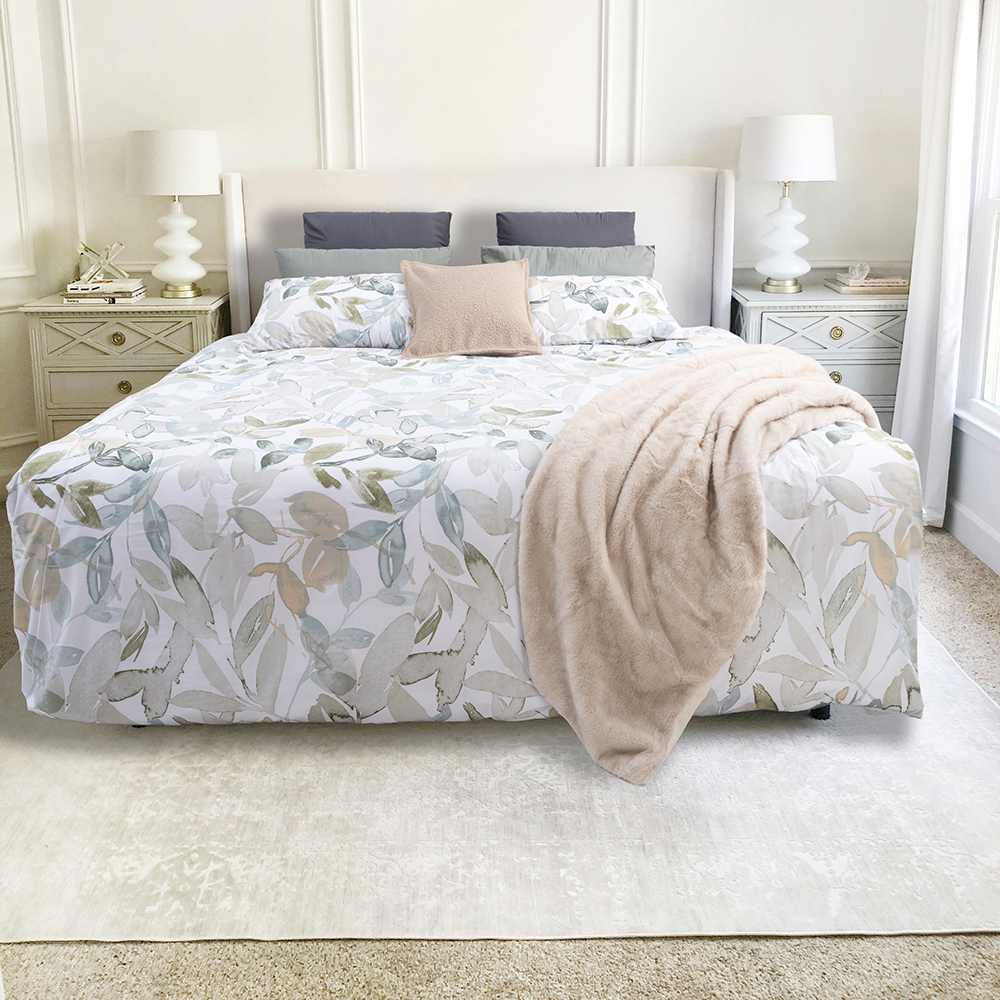 Horrockses Watercolour Garden Duvet Cover Set