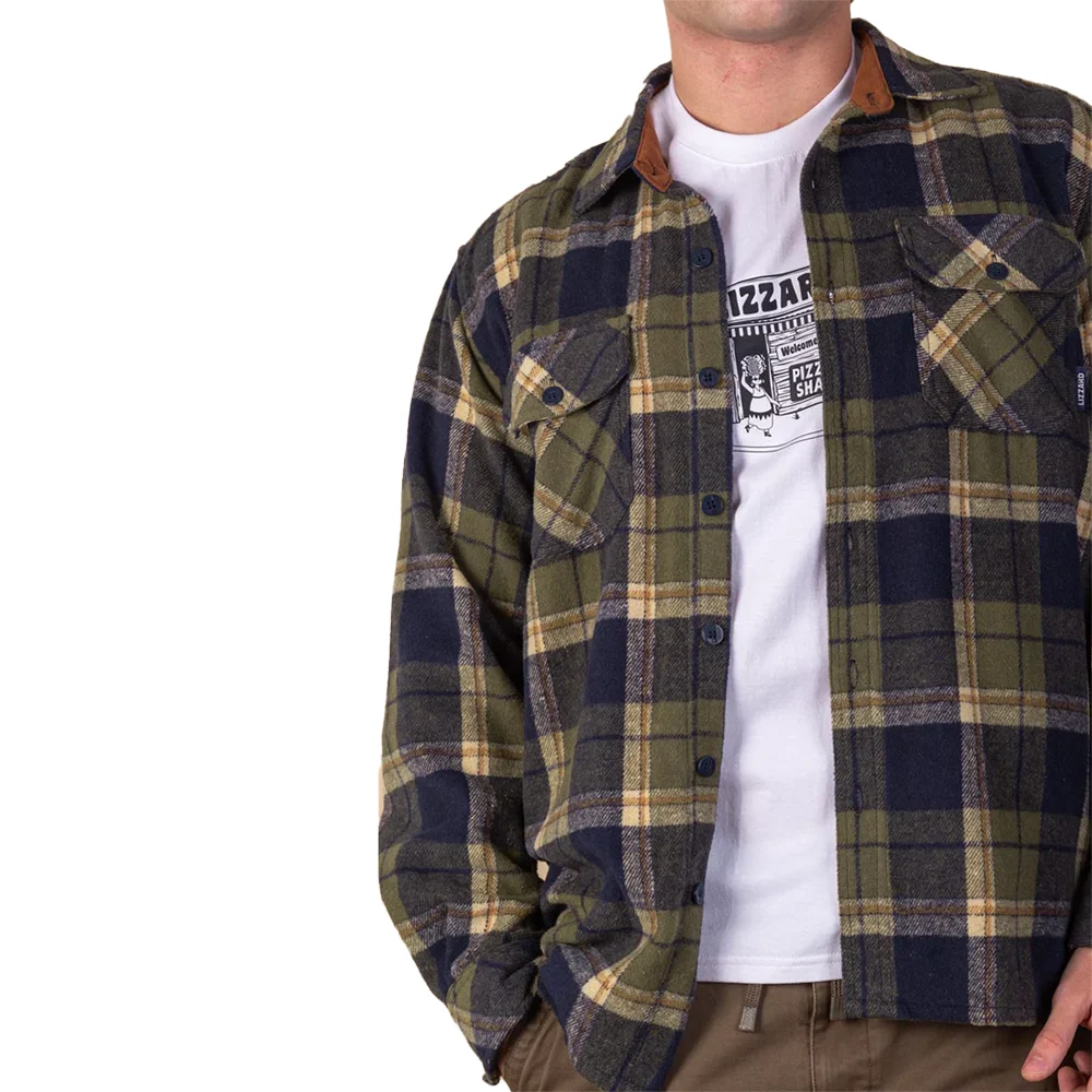 Lizzard Senephis Woven Long Sleeve Shirt