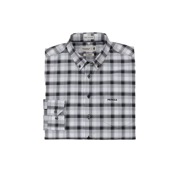 Pringle Lucas Oxford long sleeve Check Shirt