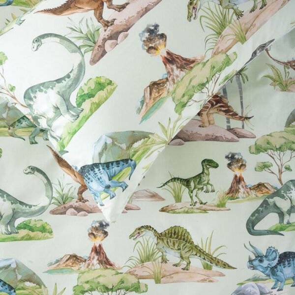 Linen House Squiggles Dino Kingdom Duvet Cover Set