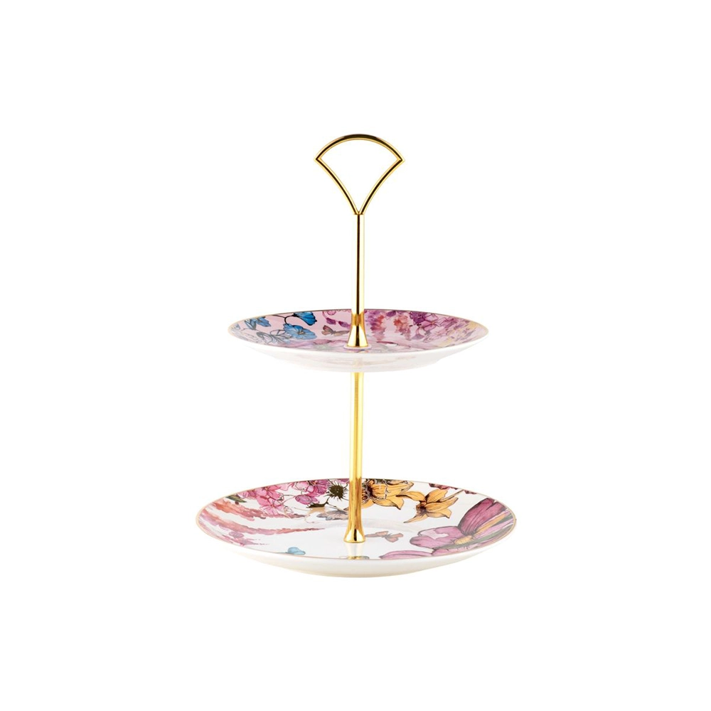 Maxwell & Williams Enchantment Two-Tiered Cake Stand
