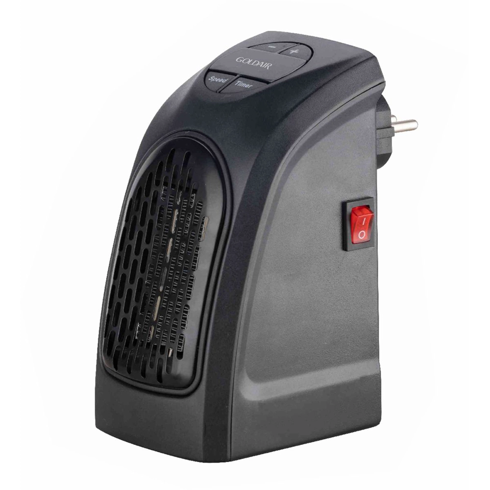 The Goldair GPTCW-500 is a compact and efficient PTC (Positive Temperature Coefficient) fan heater designed for personal spaces.