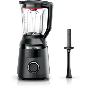The Bosch Series 6 VitaPower High Performance Blender (MMB6652B) is Bosch's most powerful blender, featuring an 1800watt motor with up to 45000 rpm