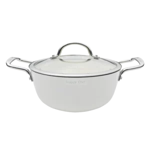 Snappy Chef 24cm Superlight Casserole, White